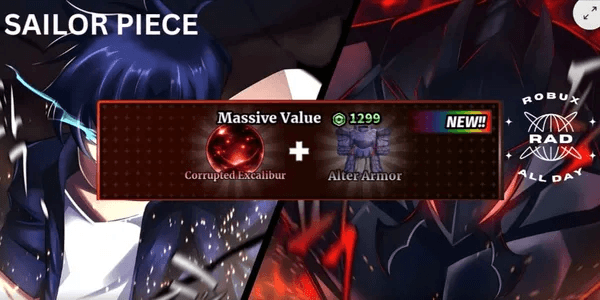 Corrupted Excalibur + Alter Armor