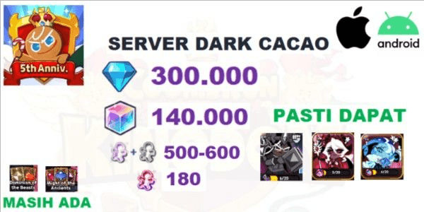 Gambar Product Account Cookie Run Kingdom global Android/iOS -3