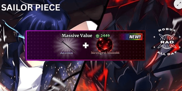 Gambar Product Atomic + Strongest Shinobi