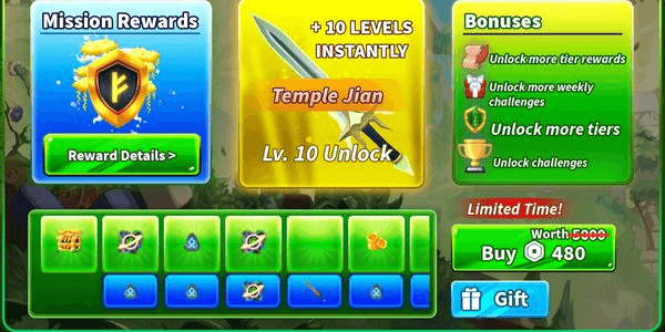 Gambar Product Season Pass