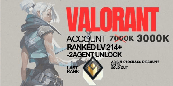 Gambar Product STARTER ACCOUNT Valorant | Ready Competitive | Lv 40++