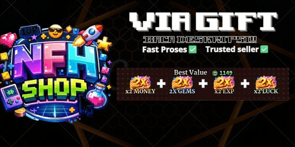 Gambar Product x2 MONEY + 2x GEMS + x2 EXP + x2 LUCK