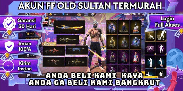 Gambar Product Akun FF LVL 50+ LIKE 1K+ | Spek Di Deskripsi/Gambar