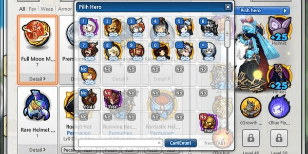 Gambar Product Akun Lost Saga Vfun Super Murmer Herper Ramai Berunique