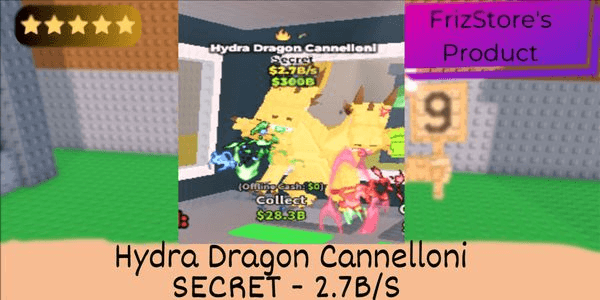 Gambar Product Hydra Dragon Cannelloni
