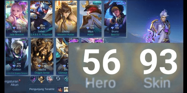 Gambar Product Cheap Mobile Legend GG Account (#28)