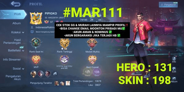 Gambar Product (TERMURAH) HERO -1 I COLLECTOR NATALIA I CHOU STUN I 3 MYSTIC I 2 LIGHTBORN I GAARA VALE I FANNY P. ACE I 14 EPIC SHOP #MAR111