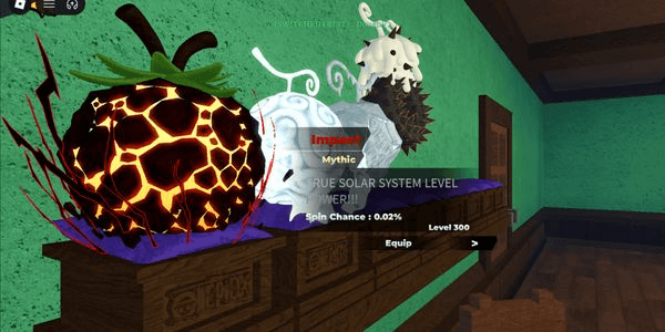 Gambar Product Fruit Battlegrounds Account 3 Mythic and 1 Max level + 101k gems + Bounty 190k, Impact Max Level + Nika High Level + Dough V2