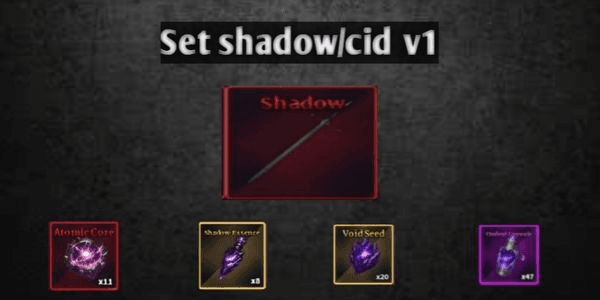 Gambar Product Cid/Shadow v1 set