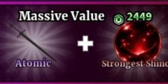 Gambar Product Atomic + Strongest Shinobi