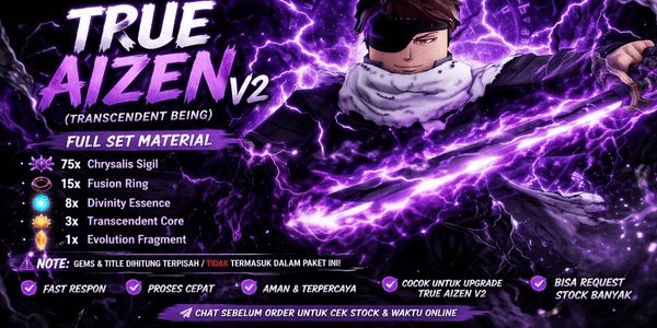 Gambar Product True Aizen / Aizent V2