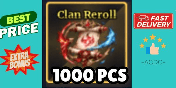 Gambar Product Clan Reroll
