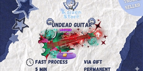 Gambar Product Undead Guitar • Via trade