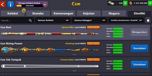 Gambar Product 4 Cue Level Max + Cash + Coin 1B
