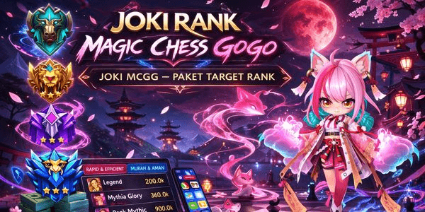 Gambar Product joki rank legend - mythic ( paketan ) | MAGIC CHESS GOGO