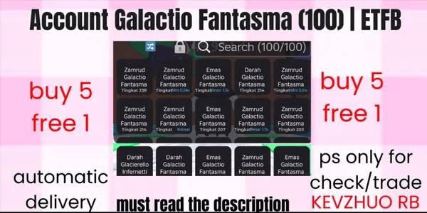 Account 100 Galactio Fantasma | ETFB