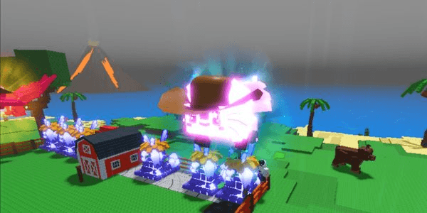 Gambar Product huge galaxy axolot neon max level - catch and tame!