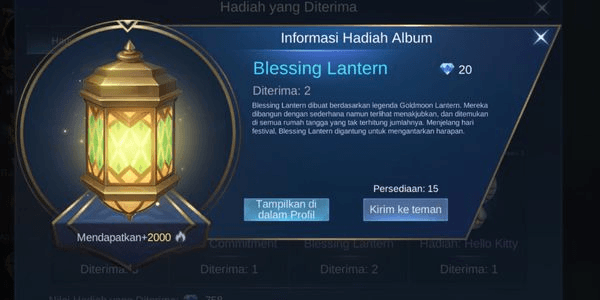 Gambar Product Blessing Lantern