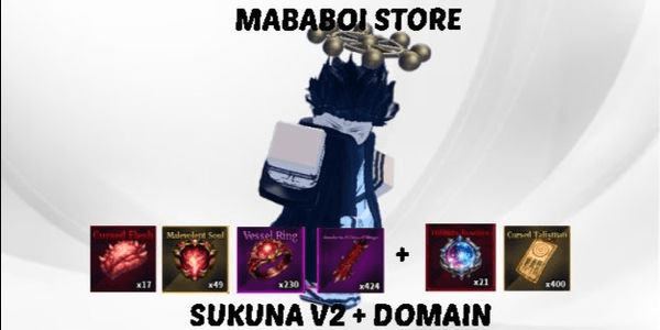 Gambar Product •Sukuna V2 + Domain (Sailor Piece)