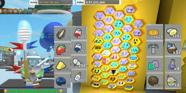 Gambar Product Acc Mid Game - Bee Swarm Simulator