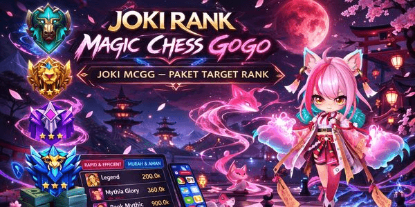 Gambar Product joki rank epic - legend ( paketan ) | MAGIC CHESS GOGO