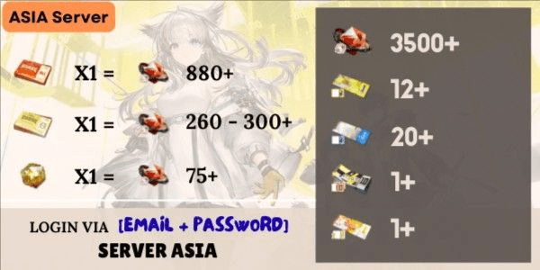 Gambar Product Arknights Endfield Reroll Account - 2