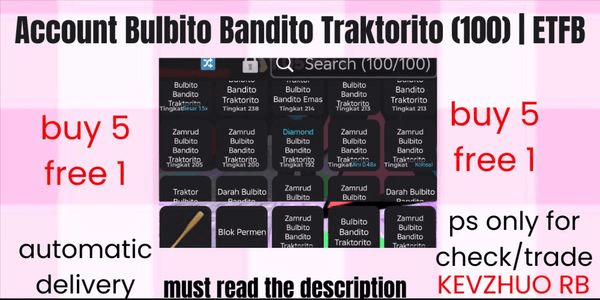Gambar Product Account 100 Bulbito Bandito Traktorito | ETFB