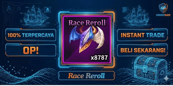 Gambar Product Sailor Piece Roblox | 1000x Race Rerolls