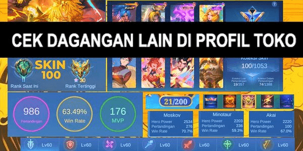 Gambar Product #102 CHEAP MOBILE LEGENDS ACCOUNT