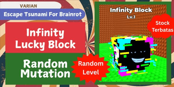 Gambar Product Infinity Lucky Block