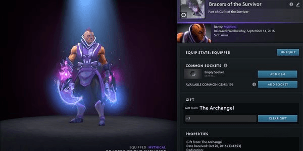 Gambar Product Bracers of the Survivor