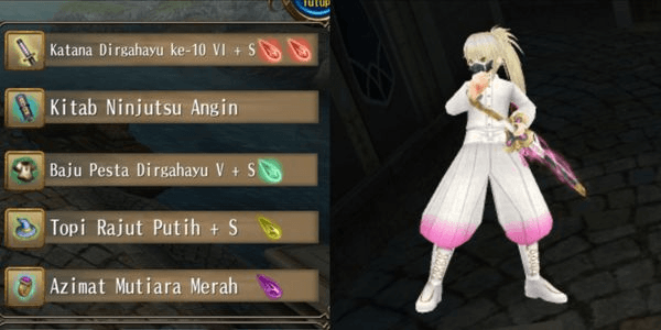 Gambar Product 1 SET OF KATANA EQUIPMENT