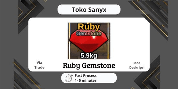 Gambar Product Gemstone Ruby