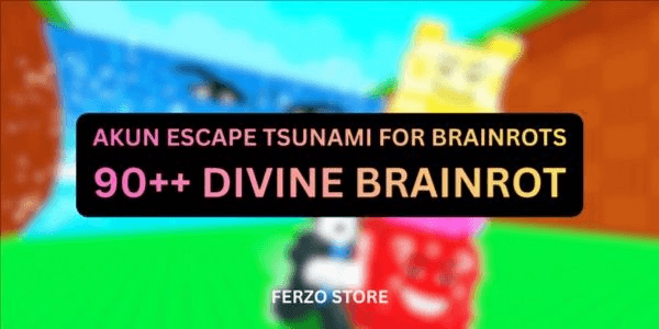 Gambar Product Akun 90++ Divine - Escape Tsunami For Brainrots