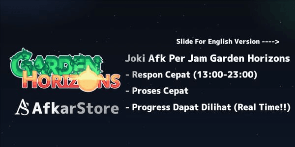 Gambar Product Joki Afk Garden Horizons per Jam – AFK Farming Cepat & Efisien