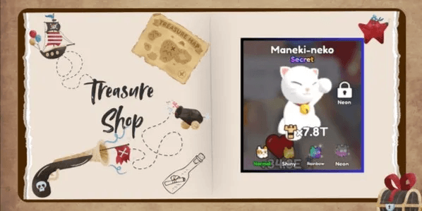 Gym Star Simulator | Maneki-neko (x7.8T Muscle Growth)