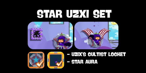 Gambar Product STAR UZXI SET!! (UZIX'S CULTIST LOCKET + STAR AURA)