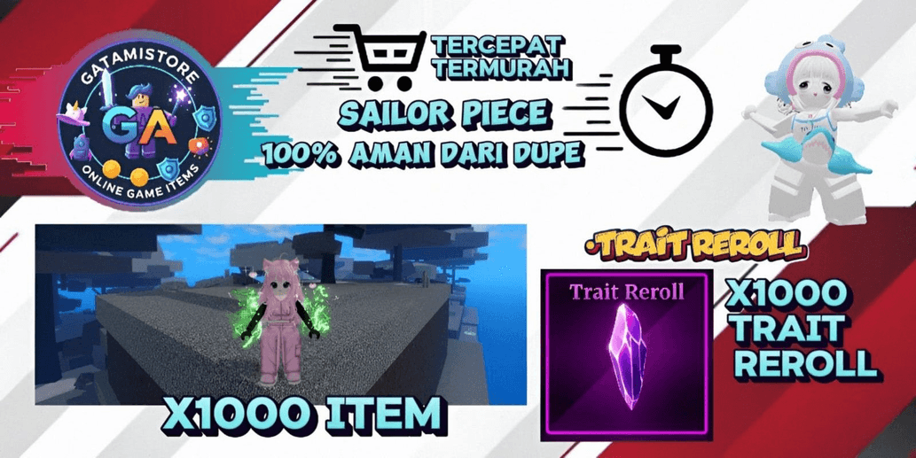 Trait Reroll Ui Beli Item Trait Reroll x1000 Sailor Piece Termurah Juni 2026 | itemku
