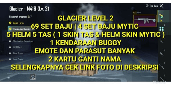 Gambar Product AKUN GLACIER LEVEL 2 VERY CHEAP