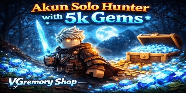 Akun Solo Hunters 5k Gems