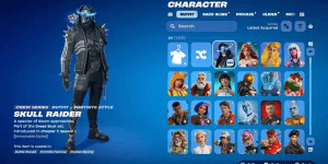 Fortnite Account 1500 Skins