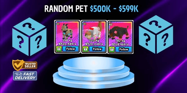 Gambar Product PETS 500K - 599K/S (RANDOM) + BONUS