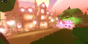 Big forest castle village