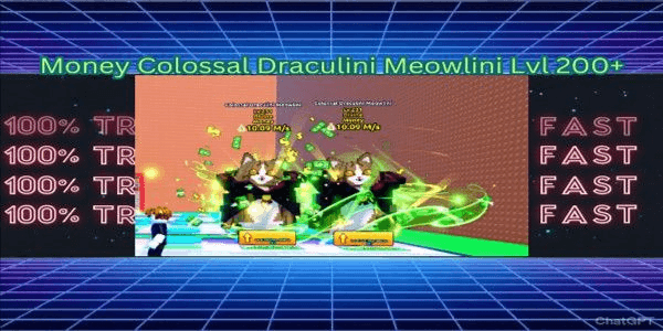 Gambar Product Money Draculini Meowlini