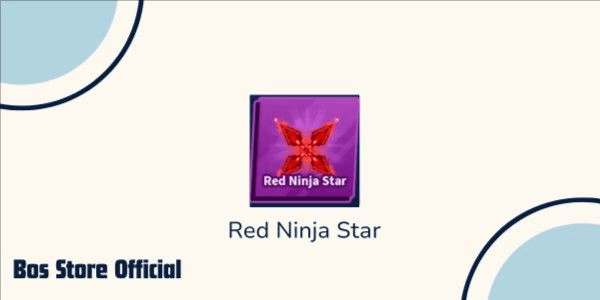 Gambar Product Red Ninja Star