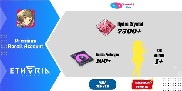 Gambar Product [ASIA] Etheria: Restart Premium Reroll Account