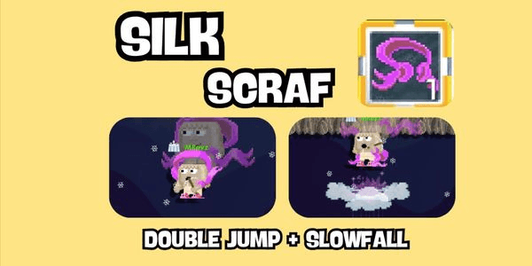 Gambar Product Silk Scarf (Double Jump + Slowfall)