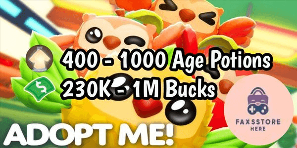 Gambar Product Adopt Me Account | Bonus Age Potions | Lots of Bucks | As Pictured