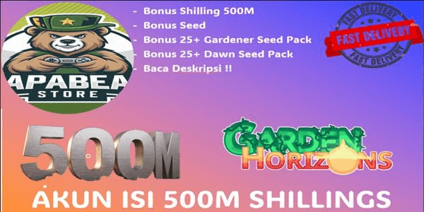 Gambar Product #4 Account Garden Horizons - Instant Delivery