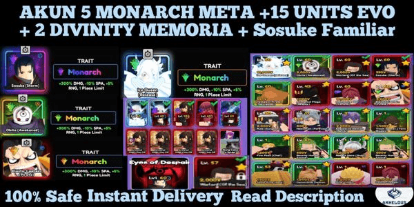 Gambar Product Akun Anime Vanguard #1